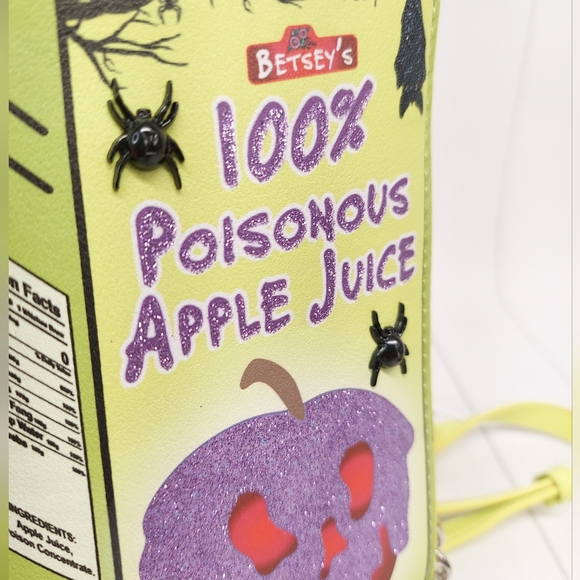 Betsey Johnson Poison Apple Bag - Picture 14 of 15